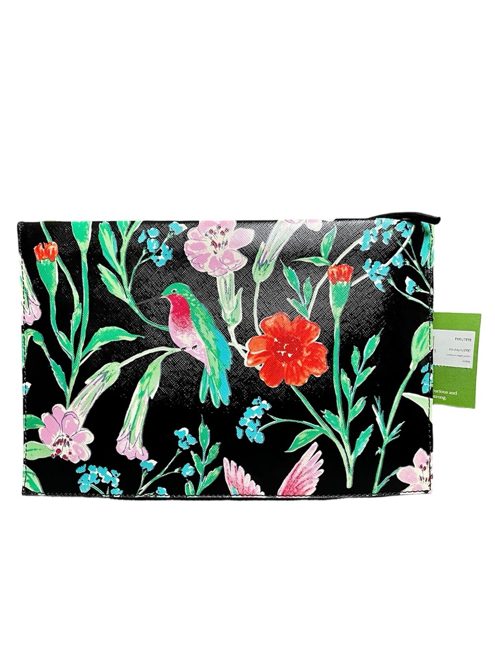 Kate Spade Cameron Street Black Jardin Convertible Crossbody Storybook Lining - Picture 3 of 8